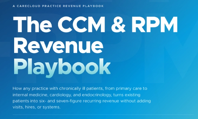 Chronic care management workflow illustration